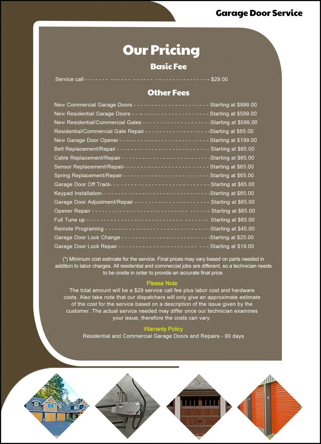 State Garage Doors Rockwall, TX 972-357-3204